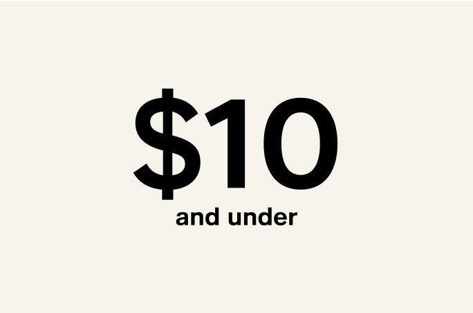 $10 & Under